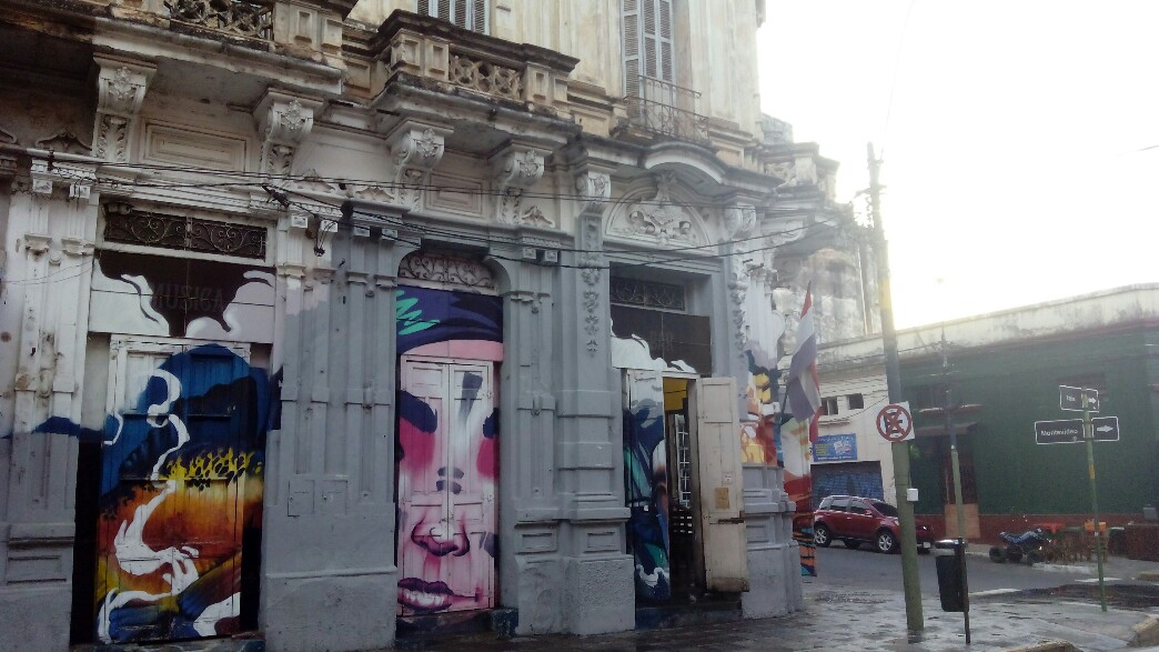 Le bar dans le microcentro ou nous allons le soir
