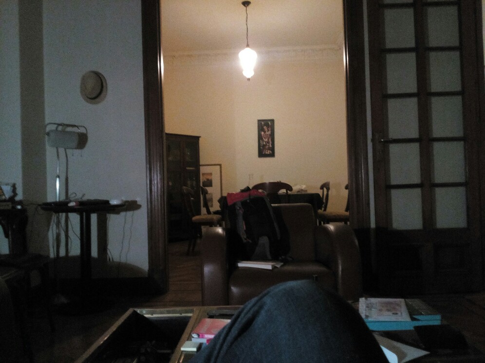 L’appartement où je suis actuellement