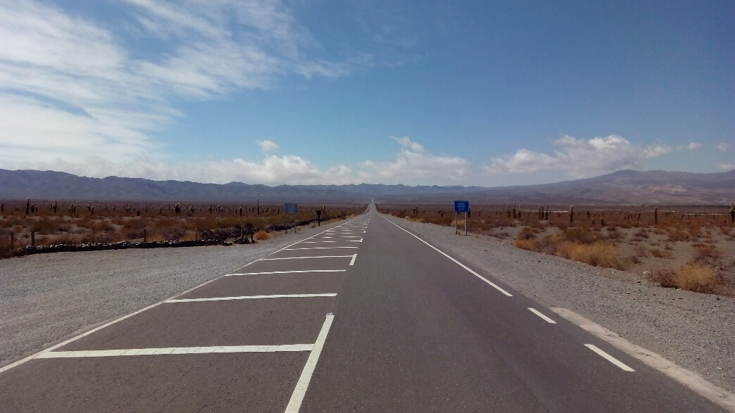 Une ligne droite bien Américaine