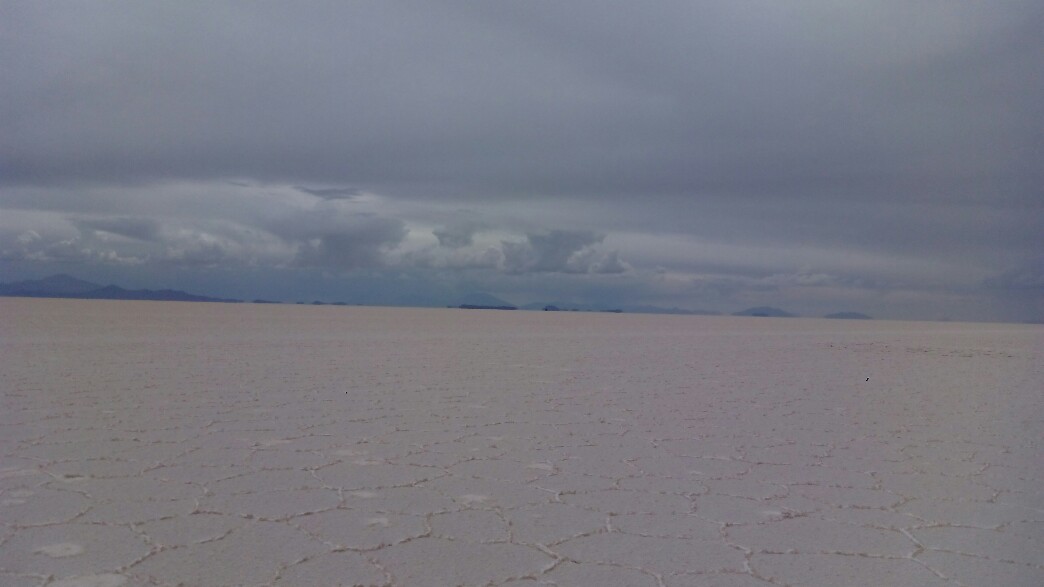 Le désert de sel d'Uyuni