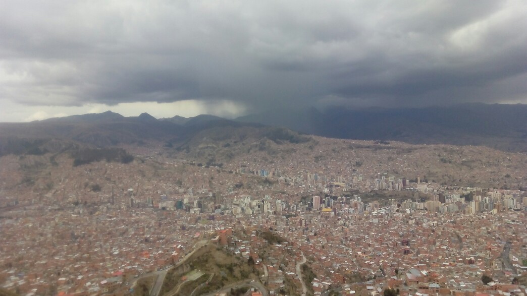 Vue depuis le téléphérique