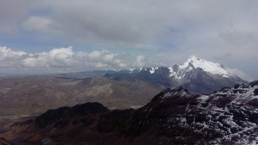 Au sommet de Chacaltaya